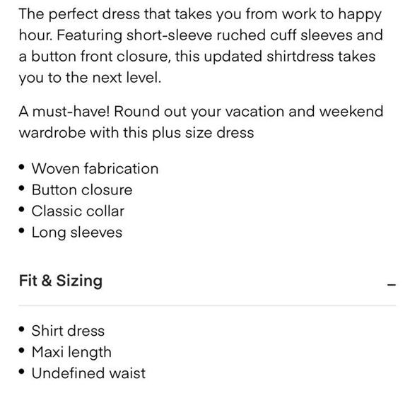 Maree Pour Toi Women’s Blue Floral Burnout Silk Shirt Dress Plus 20 2X NEW NWOT - Picture 12 of 12